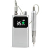 [MND-2] Metal Shell 35000 RPM Brushless Motor Portable Nails Electric E-file with Chargeable 8 Hours Continuous Use Battery