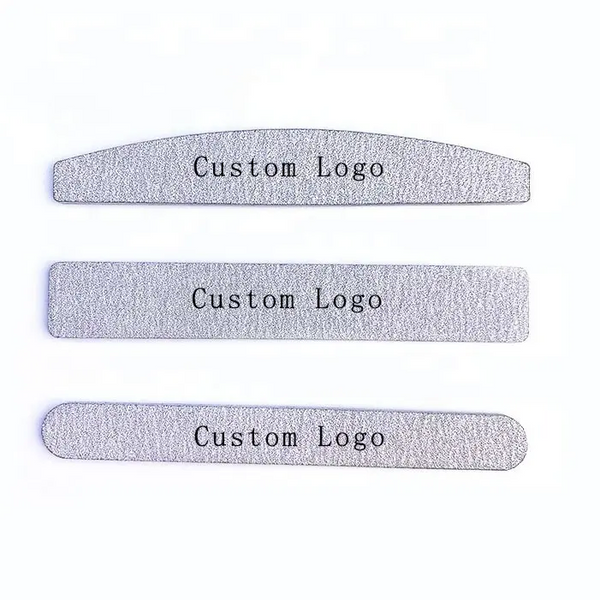 [OEM/ODM] Профессиональные двухсторонние пластиковые пилочки для ногтей для маникюра по индивидуальному заказу