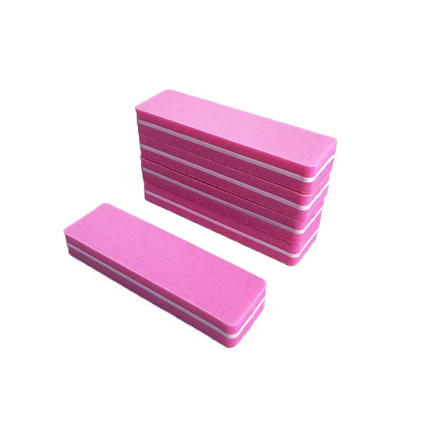 [OEM/ODM] Индивидуальный двухсторонний розовый буферный блок для ногтей из ЭВА