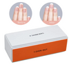 [OEM/ODM] Индивидуальный 4-ступенчатый цветной блестящий буферный блок для ногтей с губкой для ногтей