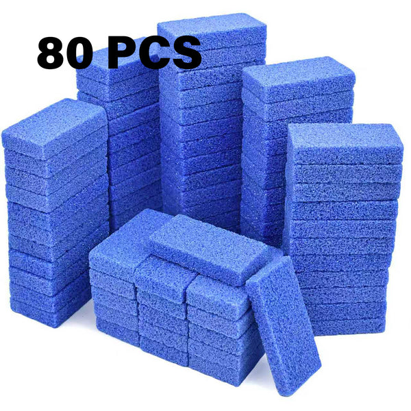 FOOTNICE 80-Pack Heavy Duty Coarse Grit Foot Scrubbers - Single-Use Exfoliating Pads For Cracked Heels, & Dead Skin Removal | Salon-Grade Results, Hygienic & Convenient (USA Stock)