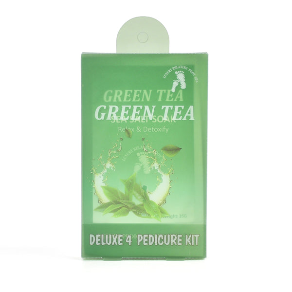 [Pedi in a Box] Deluxe 4 Step Relax & Detoxify Pedicure Spa Foot Peeling Skin Care Sets