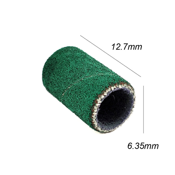 [OEM/ODM] 80/100/120/150/180 зернистость наждачной бумаги петли сверла для ногтей песочные ленты для сверл для ногтей
